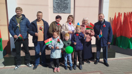 Калектыў Цэнтра прыняў удзел ва ўрачыстым парадзе!