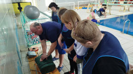 Адзіны дзень бяспекі: "Лёд=небяспека".