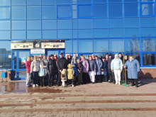 14 сакавіка адбыўся гарадскі суботнік. 