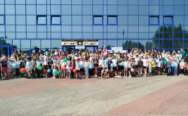 Адкрыццё спартыўна-аздараўленчага лагера дзённага знаходжання.